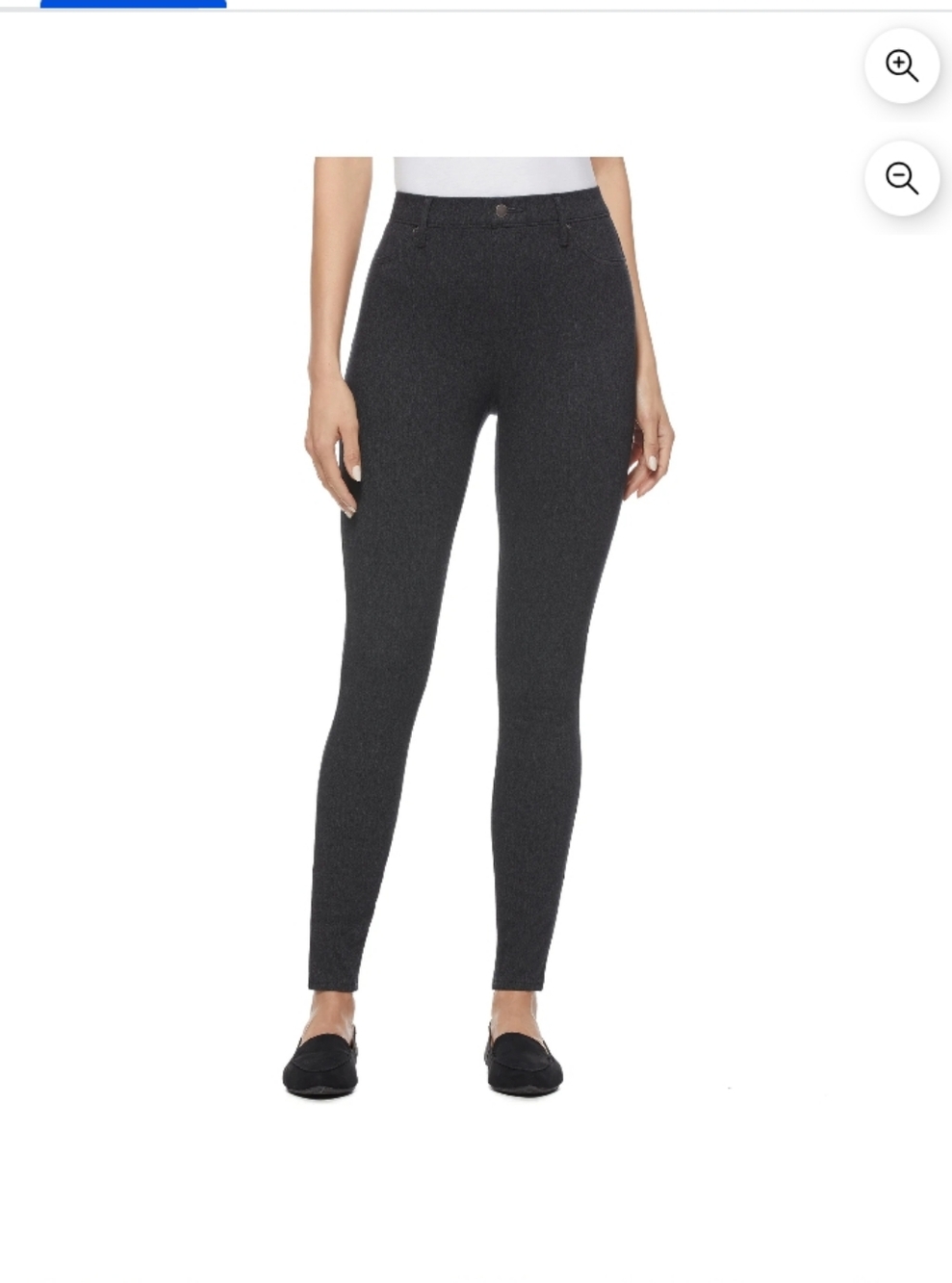 Womens Black Stretch Jeans Jeggings Size Large - New with Tags